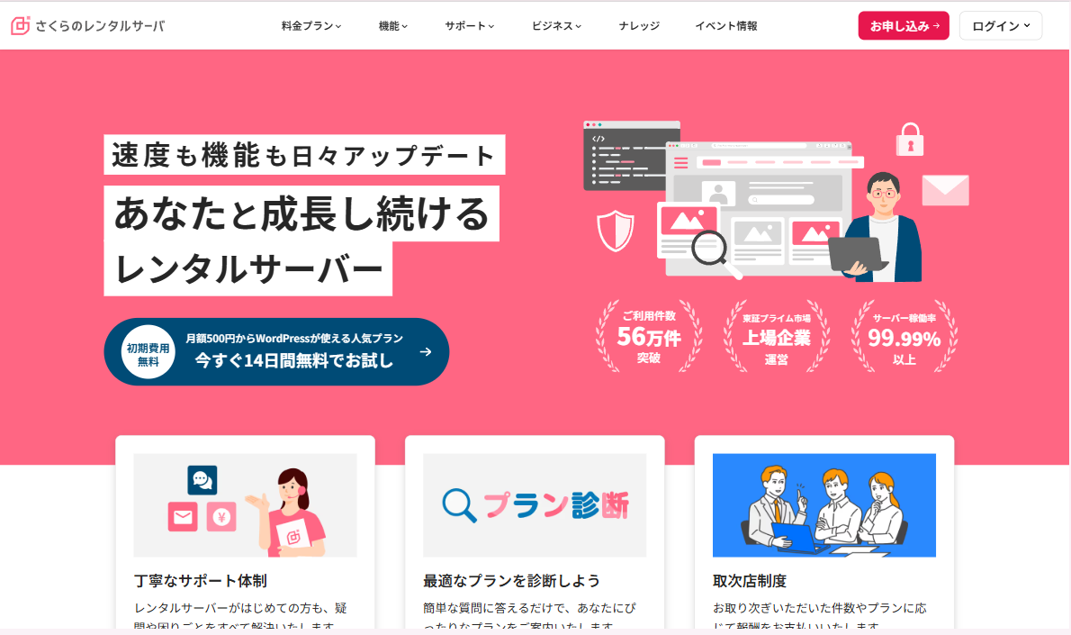 さくらのレンタルサーバー